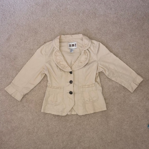 AMI tan blazer - Picture 1 of 6